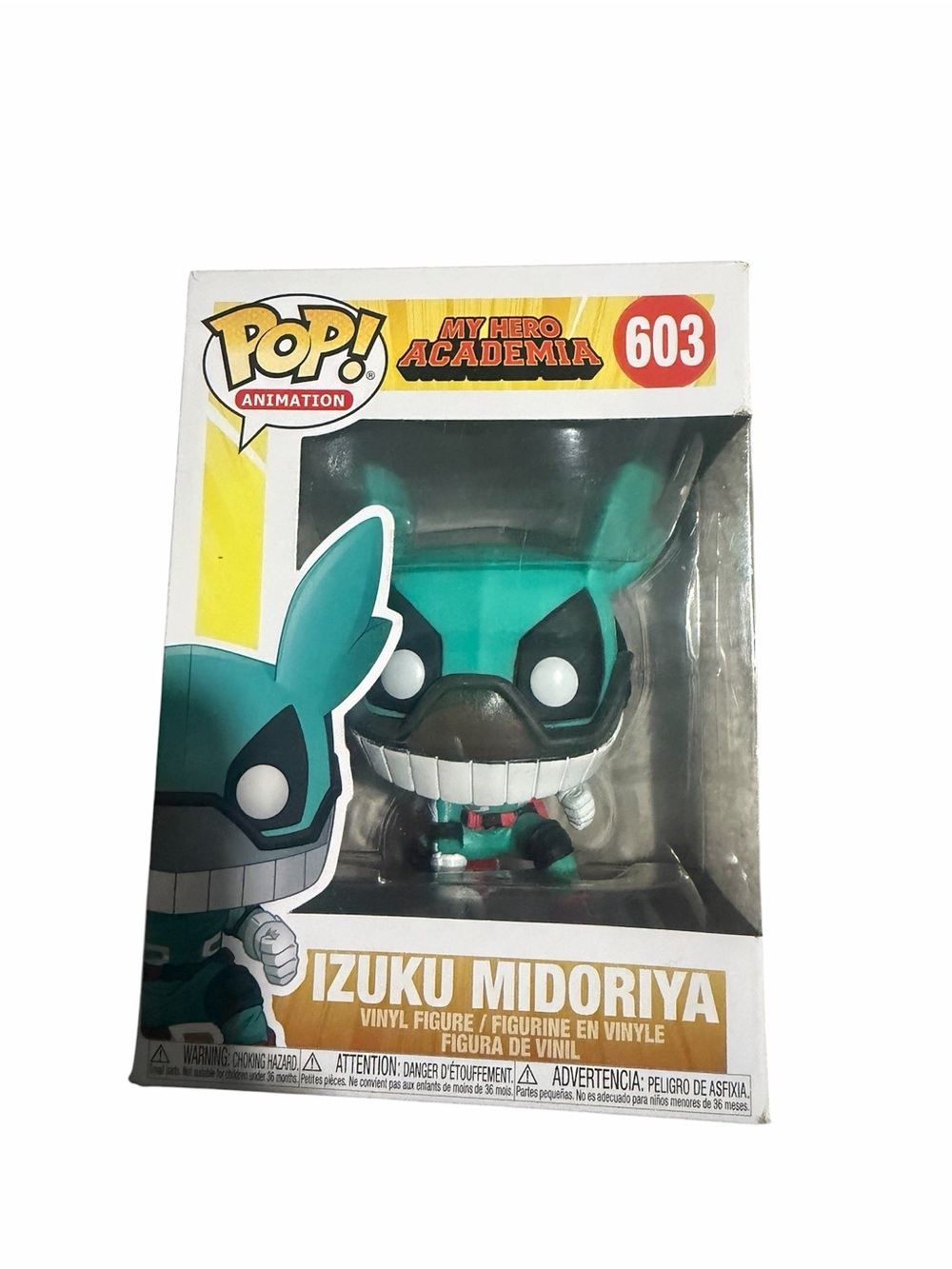 Funko Pop! Izuku Midoriya Teal & Black Vinyl Figure #603
